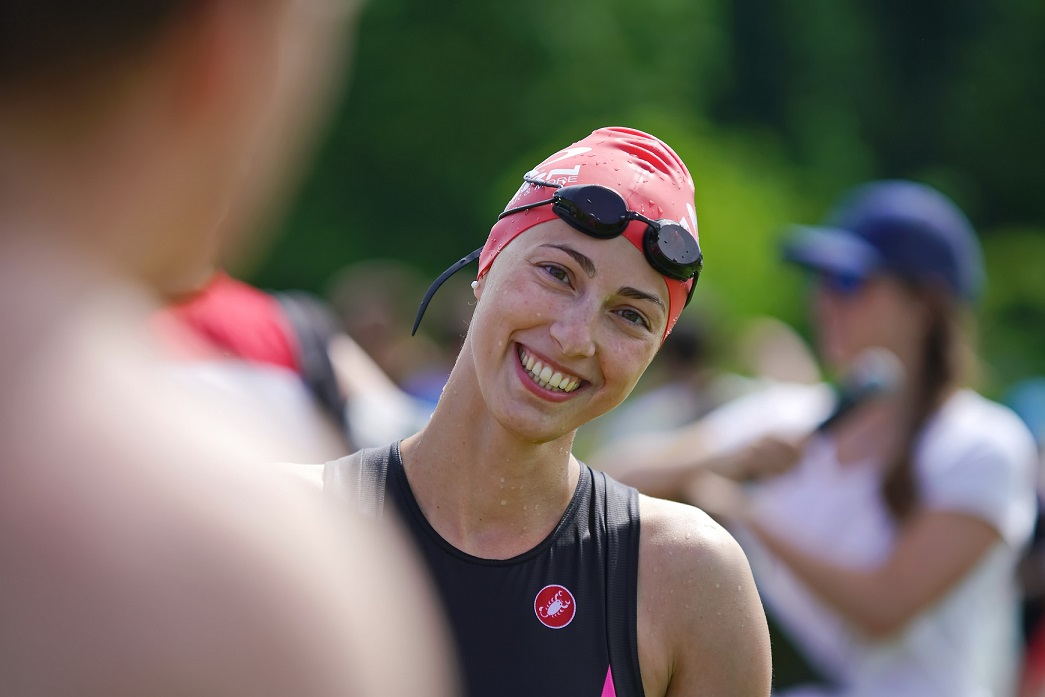 Salzburger Firmen Triathlon Schwimmerin