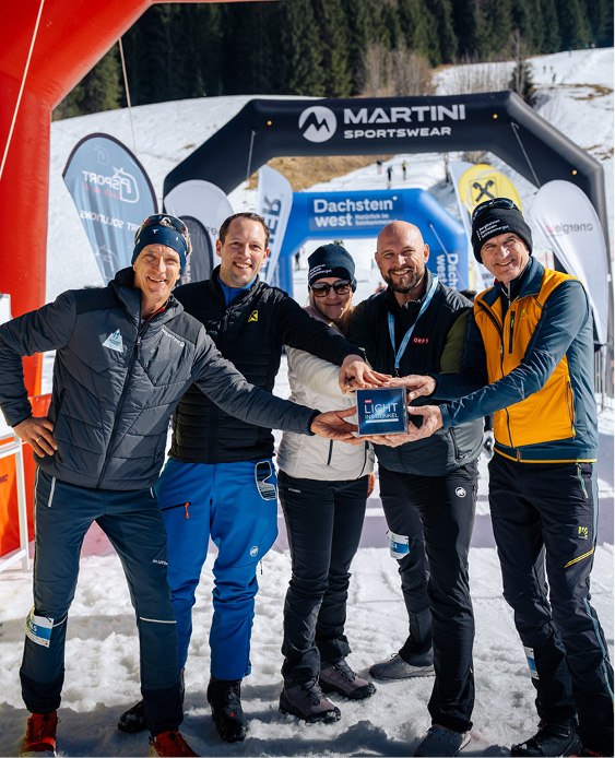 Spendenübergabe Skitouren Charity 2026